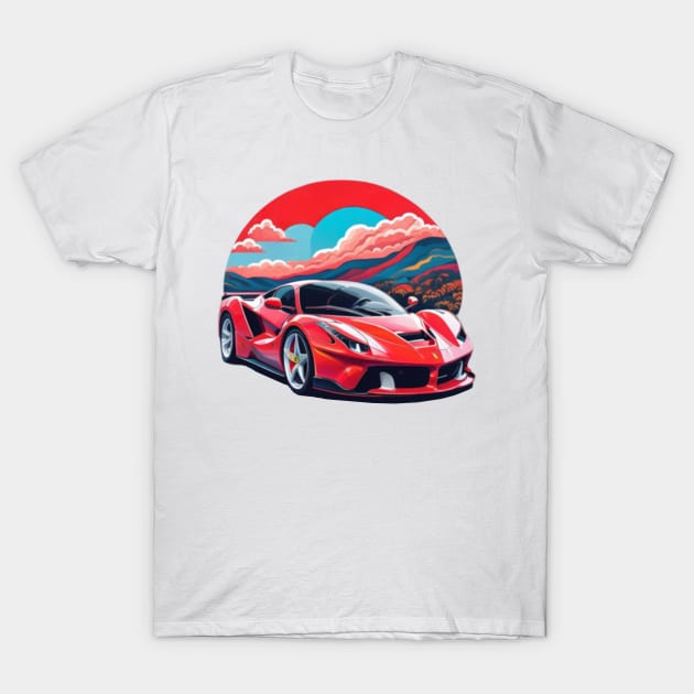 Ferrari la Ferrari with some of imagination T-Shirt by Auto-apparel